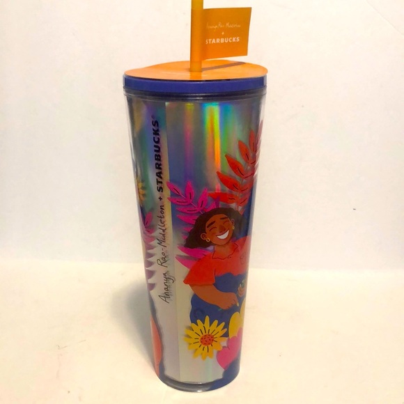 Starbucks Other - New Starbucks + Ananya Rao-Middleton 2024 Collab 24 OZ. Holographic Tumbler